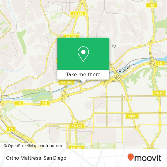 Mapa de Ortho Mattress