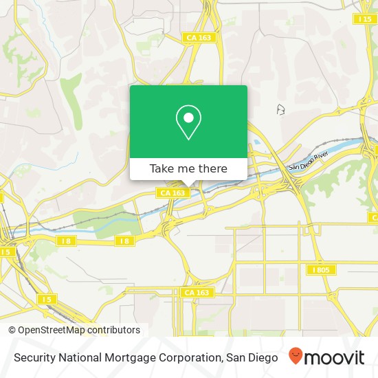 Security National Mortgage Corporation map