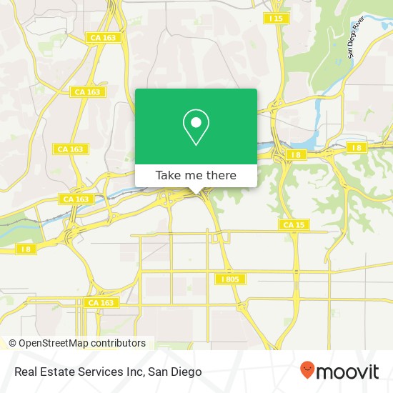 Real Estate Services Inc map