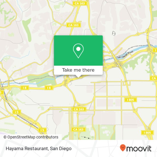 Mapa de Hayama Restaurant