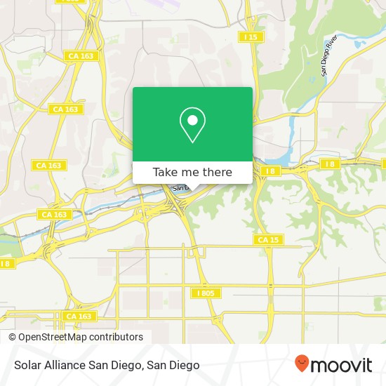 Solar Alliance San Diego map
