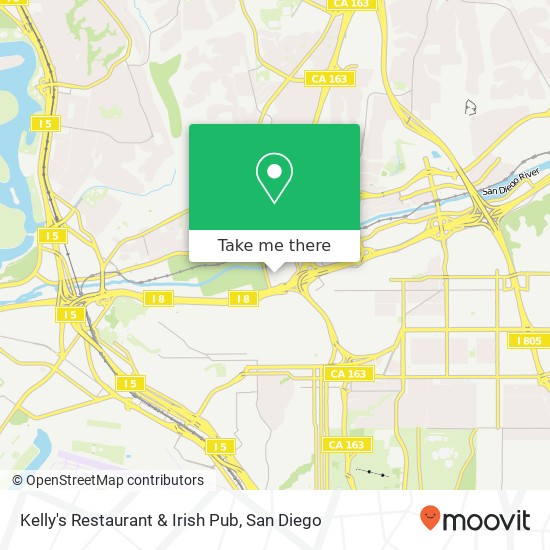 Mapa de Kelly's Restaurant & Irish Pub