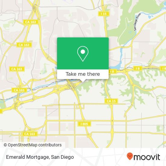 Mapa de Emerald Mortgage
