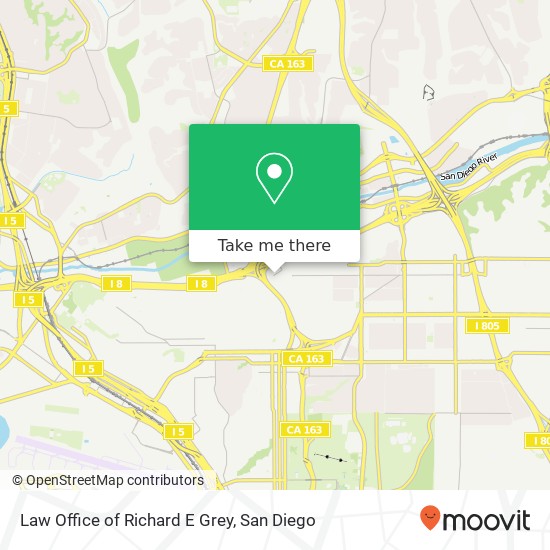 Mapa de Law Office of Richard E Grey