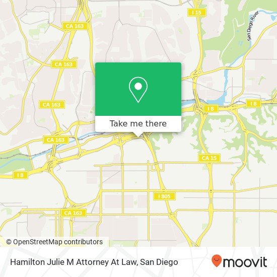 Hamilton Julie M Attorney At Law map