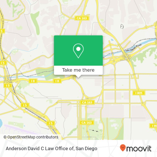 Mapa de Anderson David C Law Office of