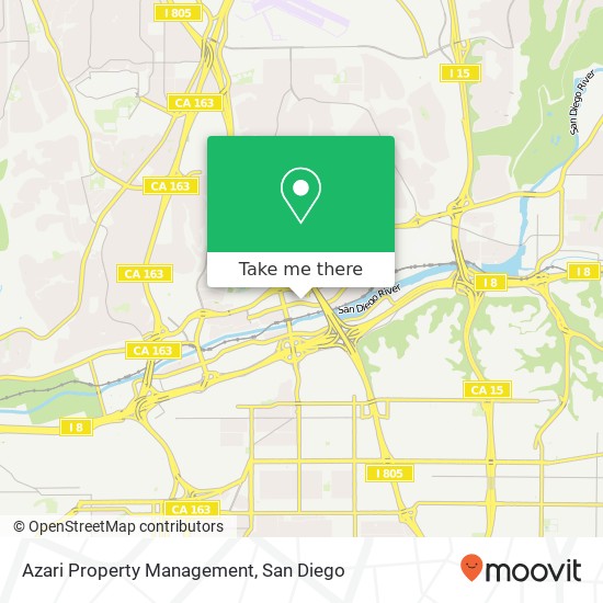 Azari Property Management map