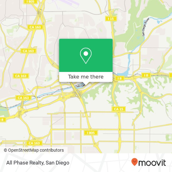 All Phase Realty map