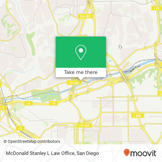 McDonald Stanley L Law Office map