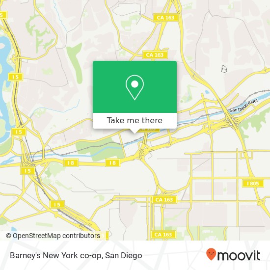 Barney's New York co-op map
