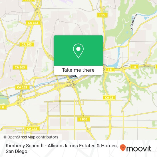 Kimberly Schmidt - Allison James Estates & Homes map