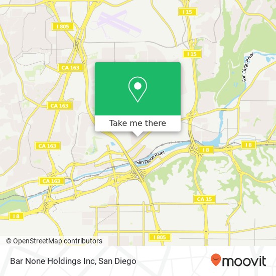 Bar None Holdings Inc map