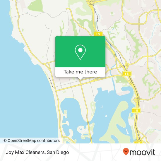 Joy Max Cleaners map