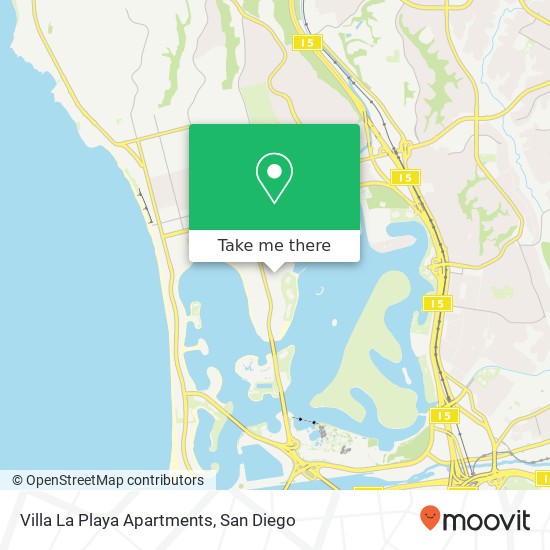 Mapa de Villa La Playa Apartments