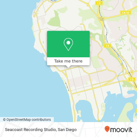 Mapa de Seacoast Recording Studio