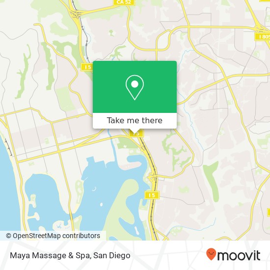 Mapa de Maya Massage & Spa