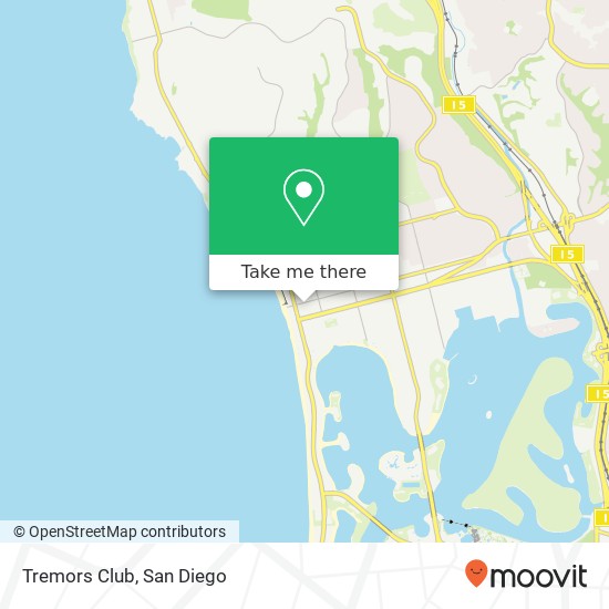 Tremors Club map
