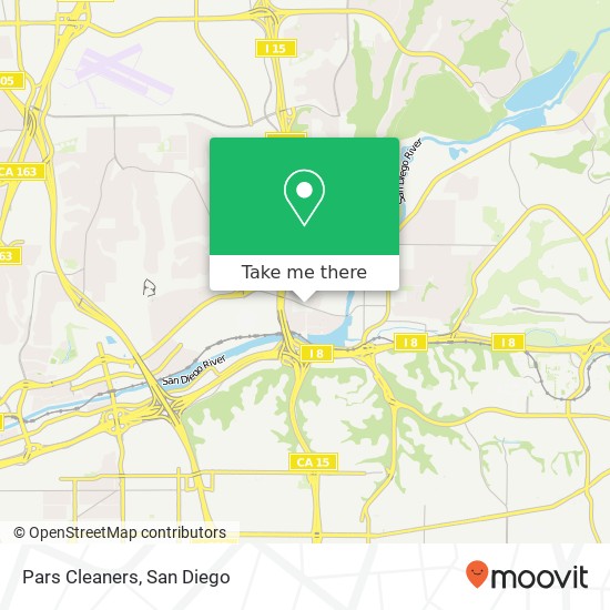 Pars Cleaners map