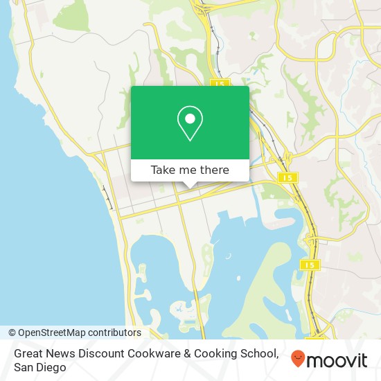 Great News Discount Cookware & Cooking School map