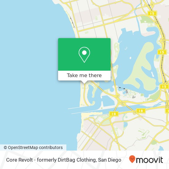 Core Revolt - formerly DirtBag Clothing map