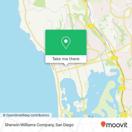 Mapa de Sherwin-Williams Company