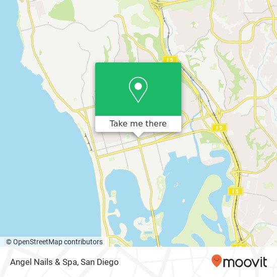 Angel Nails & Spa map