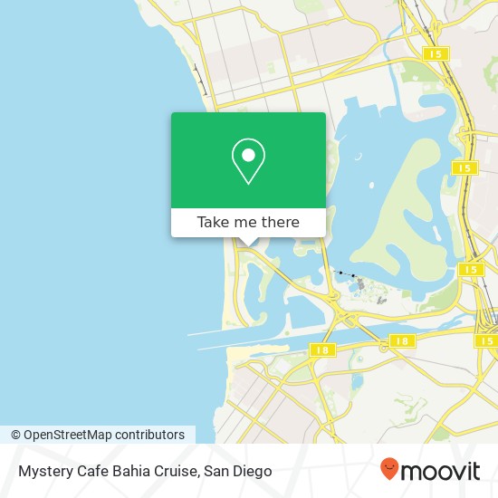 Mystery Cafe Bahia Cruise map