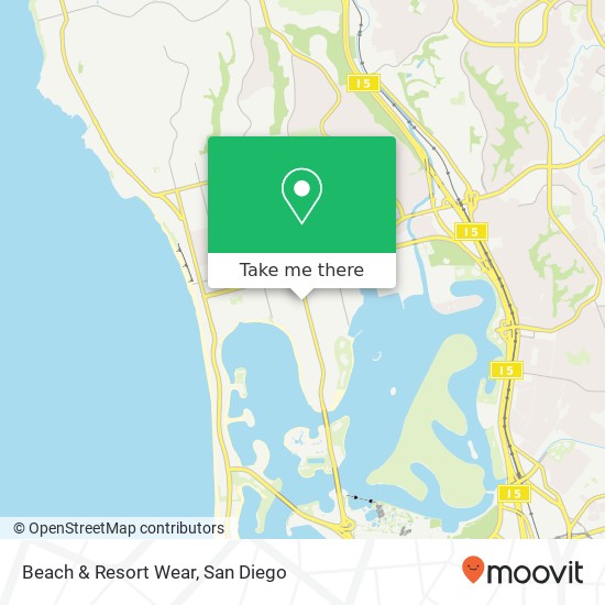 Mapa de Beach & Resort Wear