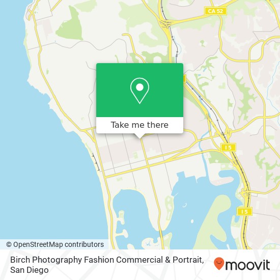 Mapa de Birch Photography Fashion Commercial & Portrait