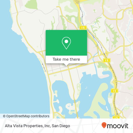 Mapa de Alta Vista Properties, Inc