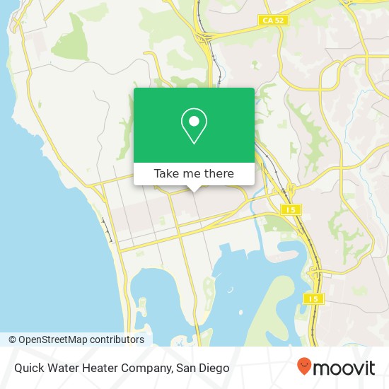 Quick Water Heater Company map