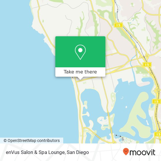 Mapa de enVus Salon & Spa Lounge