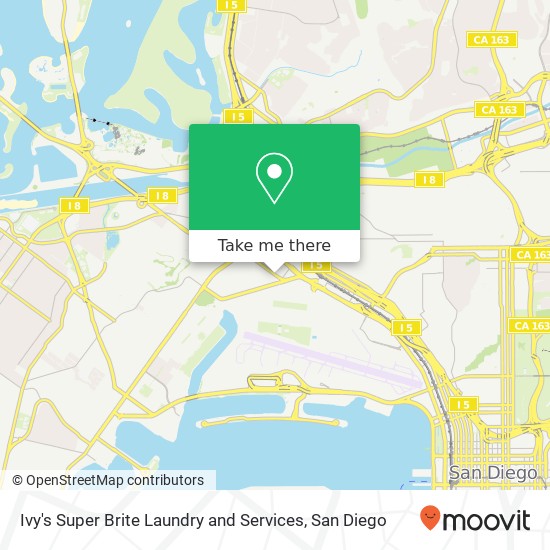 Ivy's Super Brite Laundry and Services map