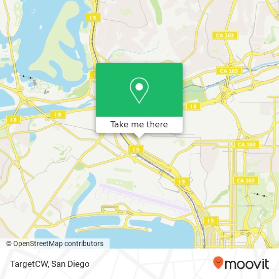 TargetCW map