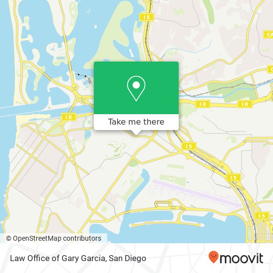 Law Office of Gary Garcia map