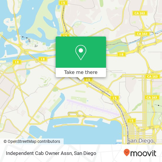 Mapa de Independent Cab Owner Assn