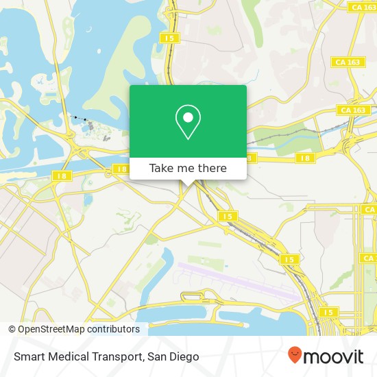Smart Medical Transport map