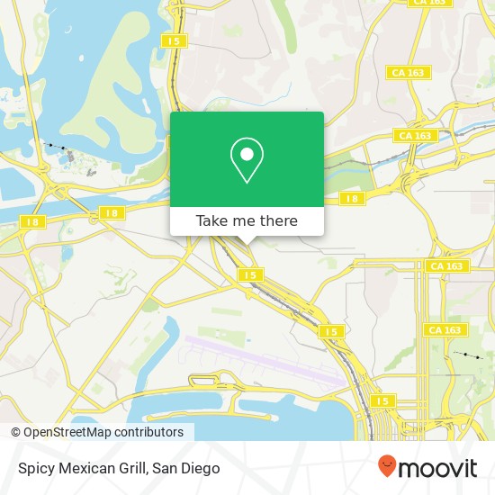 Mapa de Spicy Mexican Grill