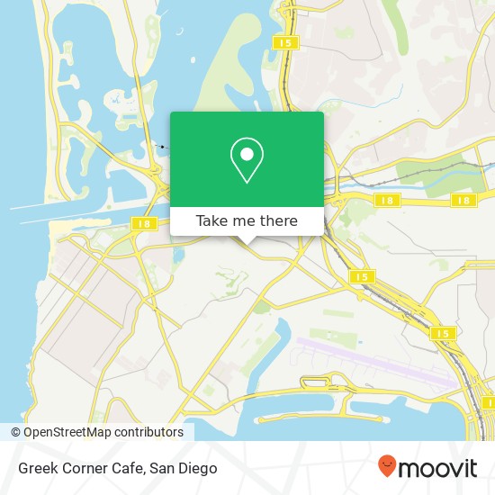 Greek Corner Cafe map