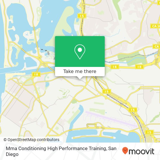 Mapa de Mma Conditioning High Performance Training