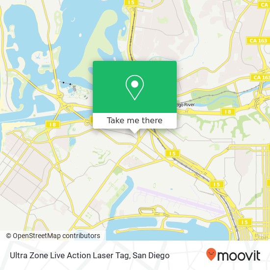 Ultra Zone Live Action Laser Tag map