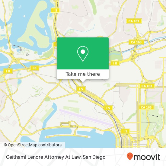 Ceithaml Lenore Attorney At Law map