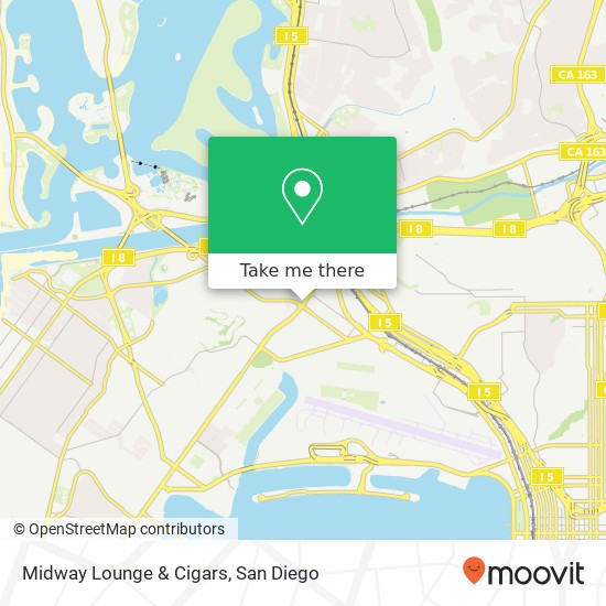 Mapa de Midway Lounge & Cigars