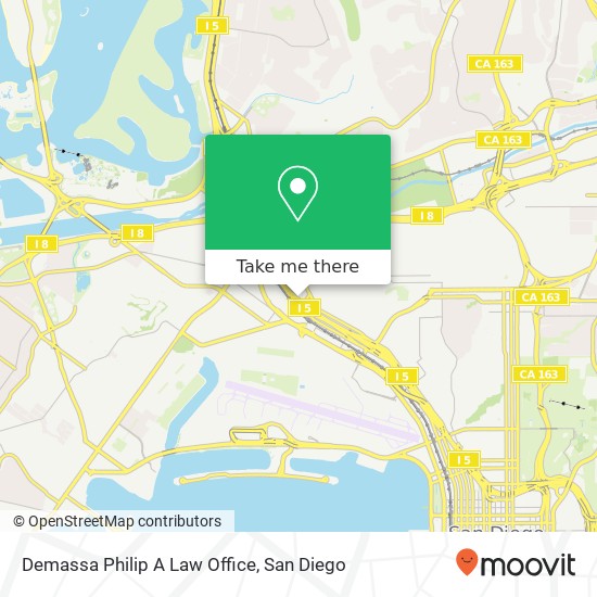 Mapa de Demassa Philip A Law Office