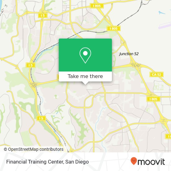 Financial Training Center map