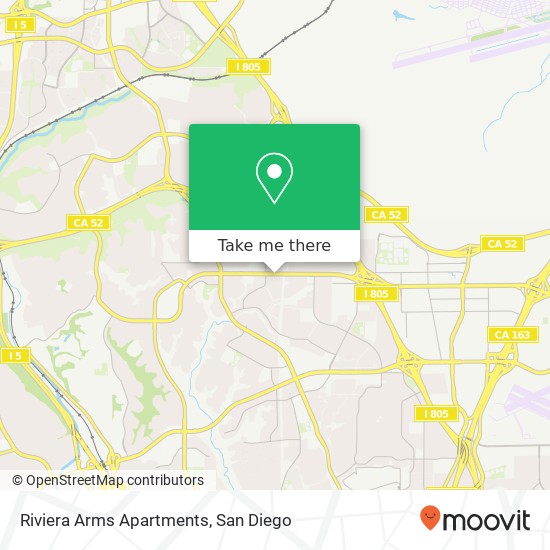 Mapa de Riviera Arms Apartments