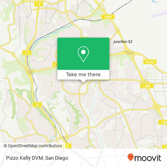 Pizzo Kelly DVM map
