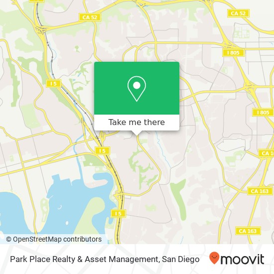 Mapa de Park Place Realty & Asset Management