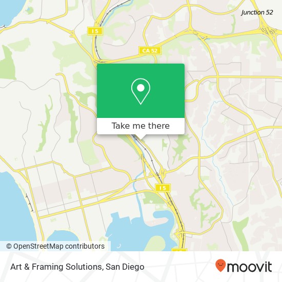 Mapa de Art & Framing Solutions