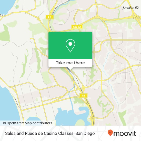 Salsa and Rueda de Casino Classes map